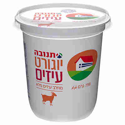יוגורט תנובה מחלב עיזים מלא 750 גרם