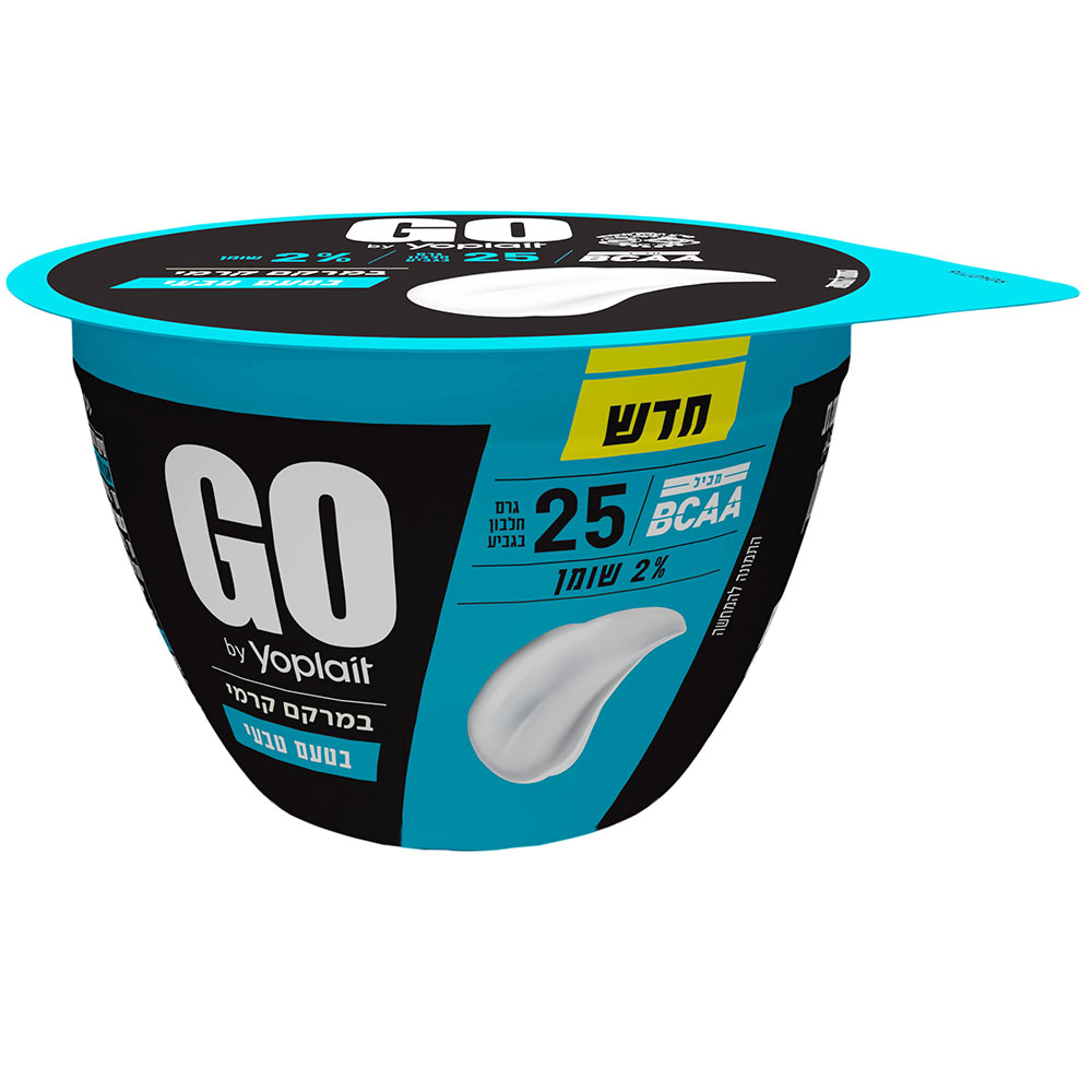 יוגורט חלבון 25 גרם יופלה GO בטעם טבעי