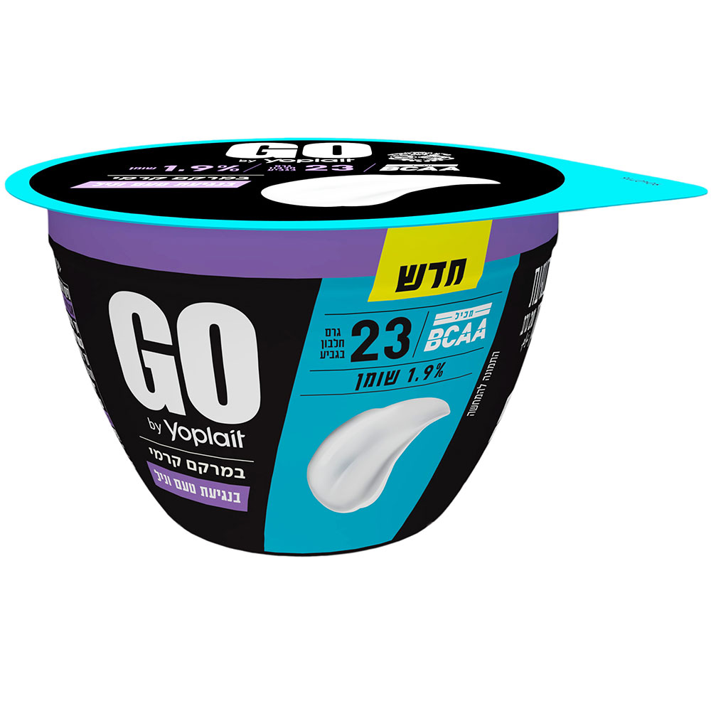 יוגורט חלבון 23 גרם GO בנגיעת טעם וניל
