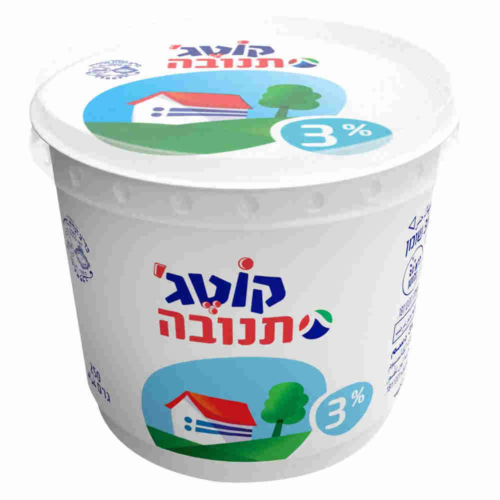 קוטג' תנובה 3% שומן 250 ג'