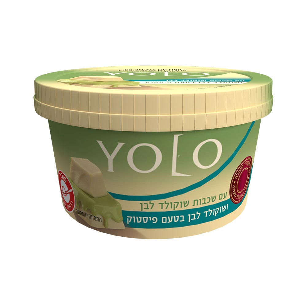 YOLO שכבות שוק' חלב פיסטוק 122ג בדצ