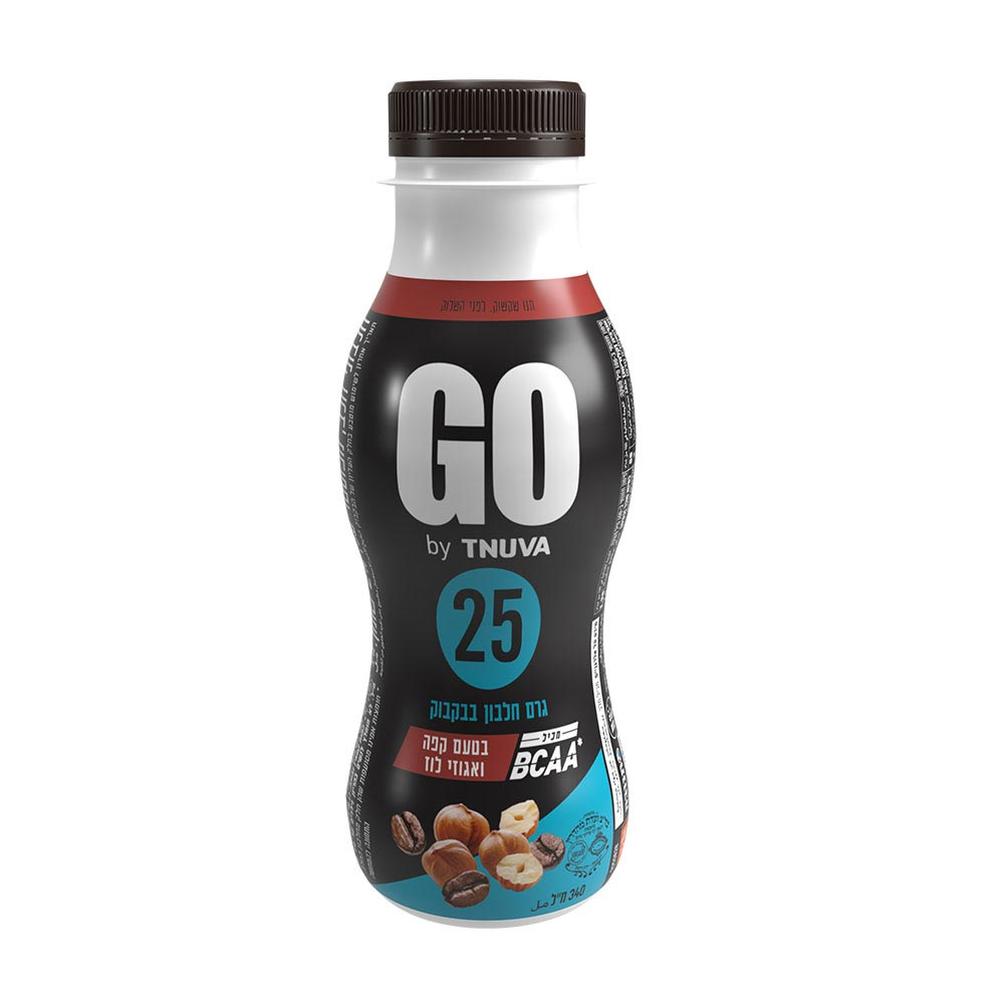 משקה GO בטעם קפה אגוזי לוז 340 מל