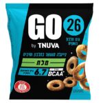 בייגלה GO עם מלח מעושר בחלבון וסיבים, 50 גרם
