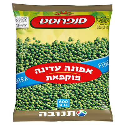 אפונה עדינה סנפרוסט 600 גרם עדח
