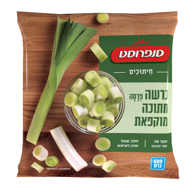 כרישה חתוכה סנפרוסט 600 גרם רבנות