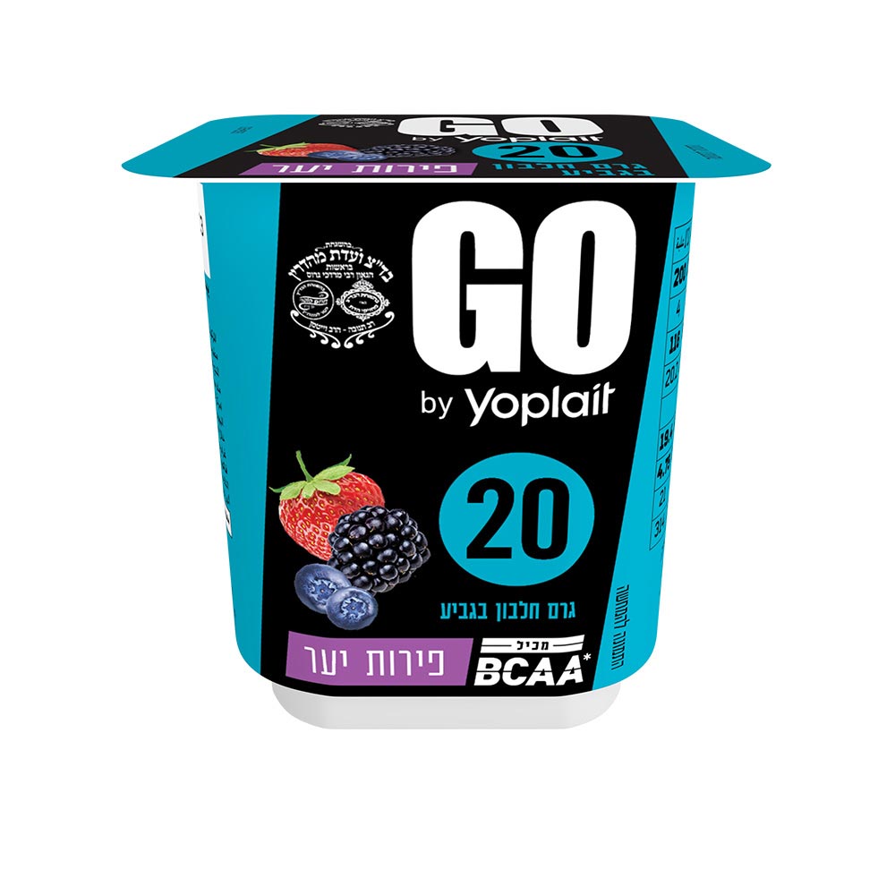 יוגורט חלבון יופלה GO פ.יער 2% 200 ג'
