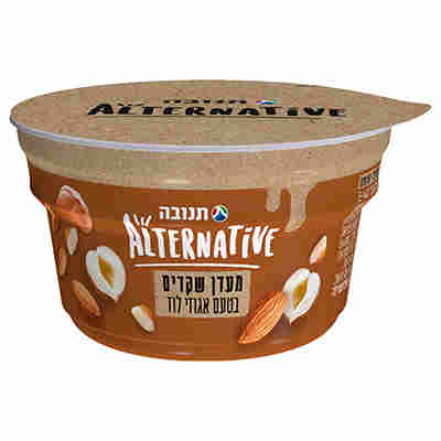 מעדן שקדים בטעם אגוזי לוז אלטרנטיב 125 ג