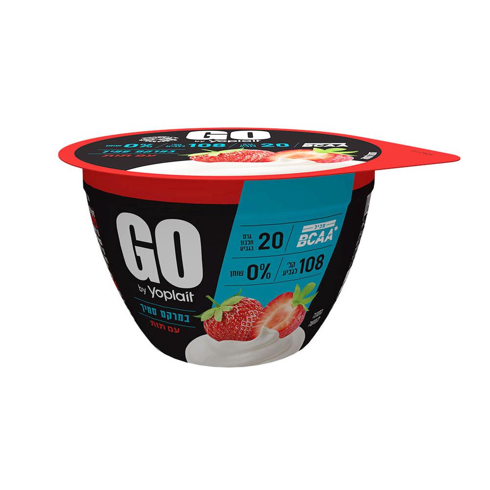 יוגורט חלבון יופלה GO סמיך תות 200 ג'