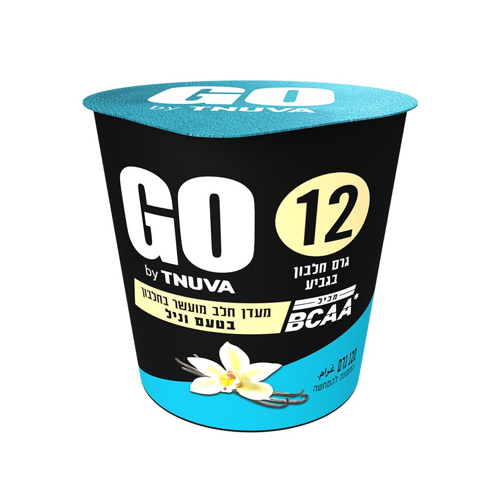 מעדן חלבון GO בטעם וניל 120 ג'