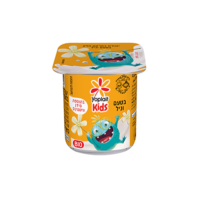 יוגורט יופלה קידס בטעם וניל 3% 150 ג'