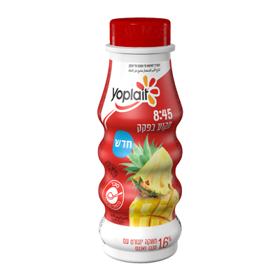 משקה יוגורט יופלה מנגו ואננס 1.6% 250 ג'