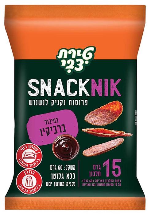 נשנושי סלמי בטעם ברביקיו 60 גרם