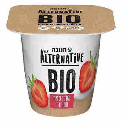 מעדן סויה ביו עם תות אלטרנטיב 150 גרם