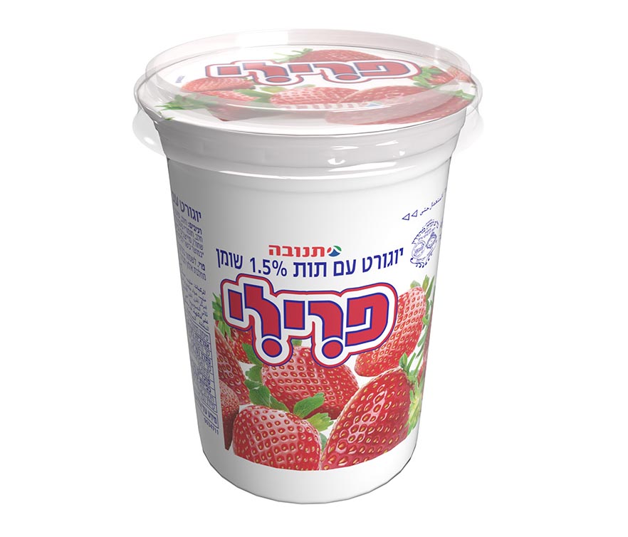 יוגורט פרילי תות 1.5% 500 ג'