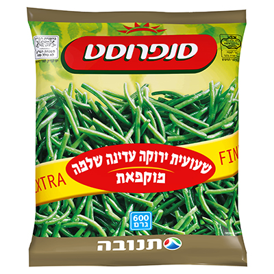 שעועית ירוקה עדינה סנפרוסט 600 גרם עדח