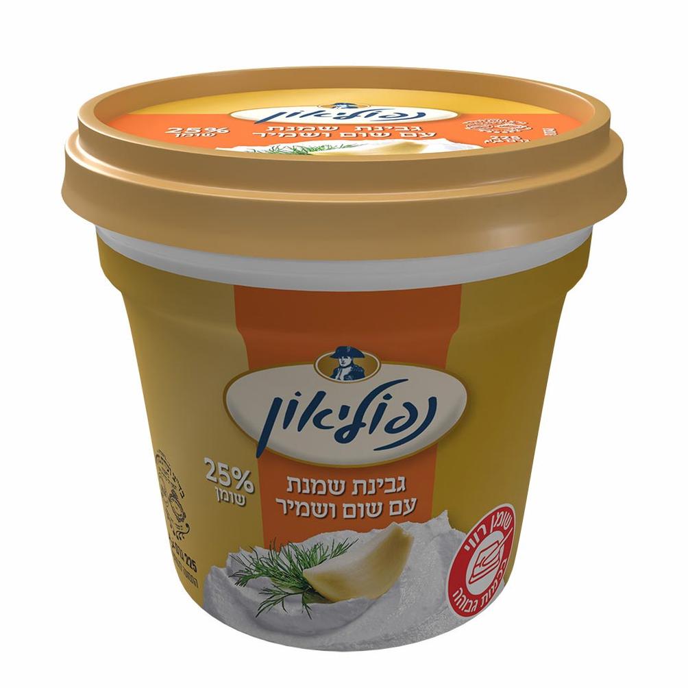 גבינת שמנת נפוליאון שום שמיר 25% 225 ג'