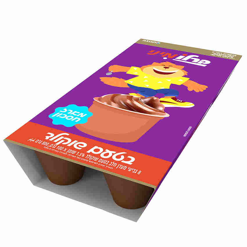 מעדן קרלו מיני שוקולד 8*100 ג' עדח