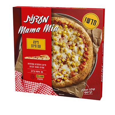 מאמאמיה פיצה תירס 480 גרם ועדה