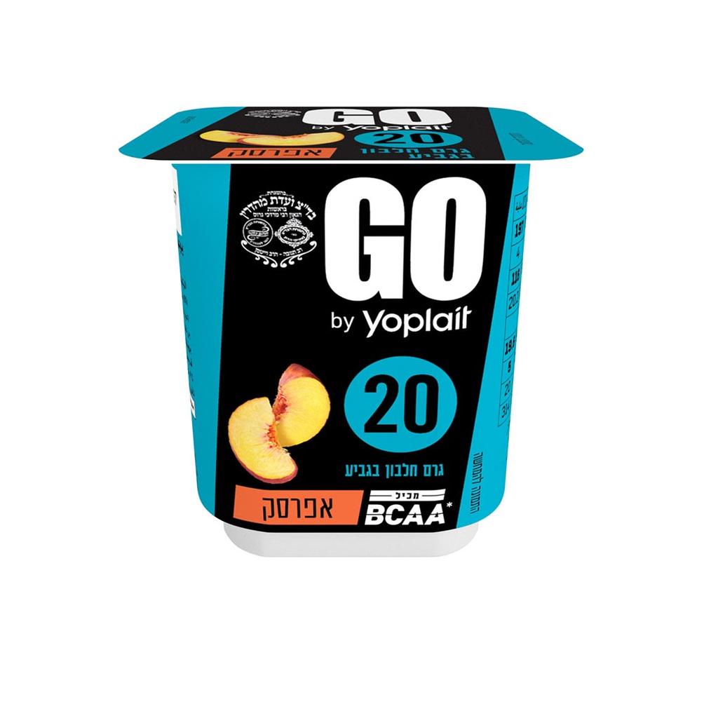 יוגורט חלבון יופלה GO אפרסק 20 ג' חלבון