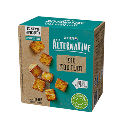 טופו בטעם טבעי אלטרנטיב 300 גרם עדח