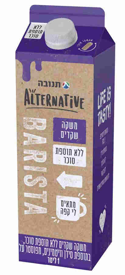 משקה שקדים ללא תוספת סוכר אלטרנטיב 1 ל'