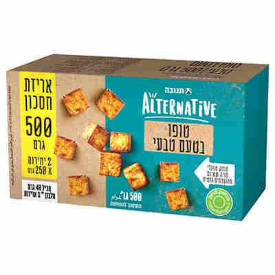 טופו בטעם טבעי אלטרנטיב 2*250 גרם עדח