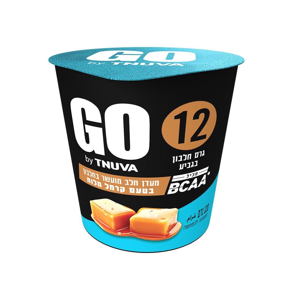 מעדן חלבון GO בטעם קרמל מלוח 120 ג'