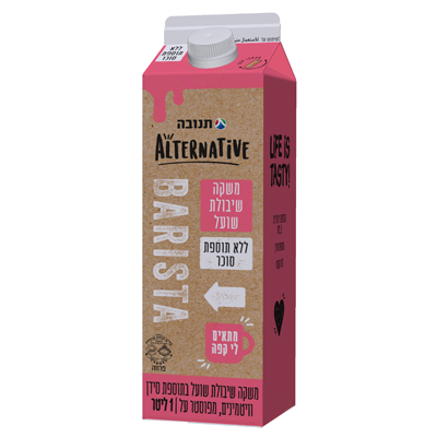 משקה שיבולת שועל ללא תוספת סוכר 1 ליטר