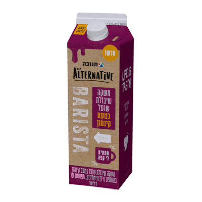 משקה שיבולת שועל בטעם קינמון