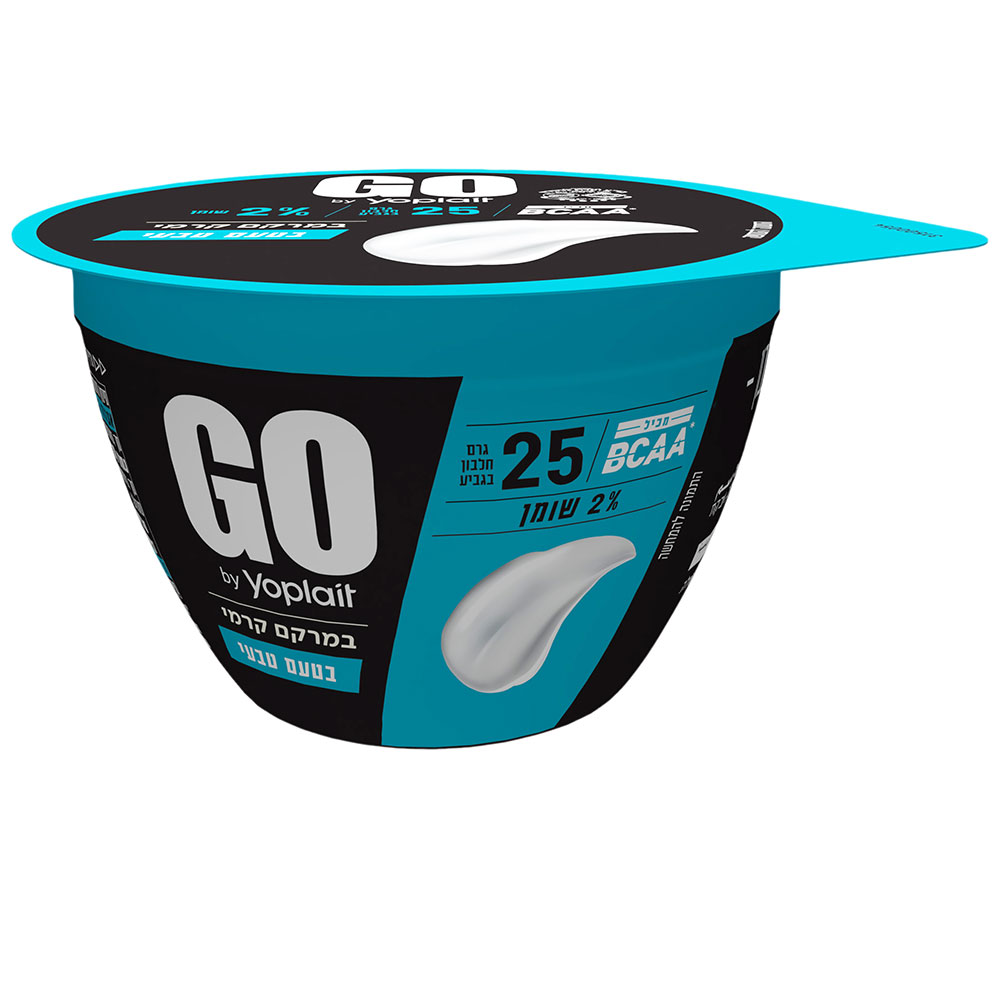 יוגורט חלבון 25 גרם יופלה GO בטעם טבעי
