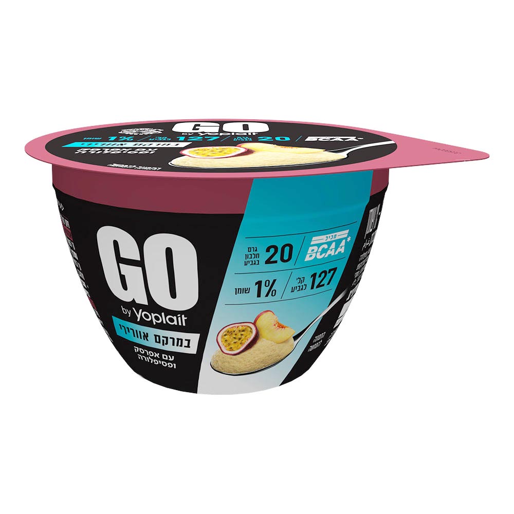 יוגורט חלבון גו אוורירי אפרסק פסיפלורה