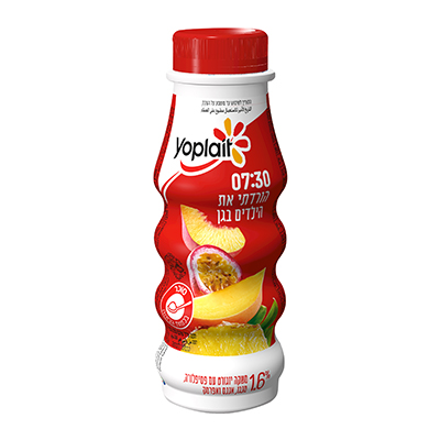 משקה יוגורט יופלה פירות טרופיים 1.5%