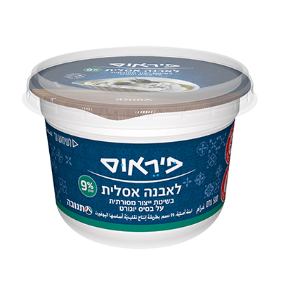 לאבנה פיראוס 9% שומן 500 גרם