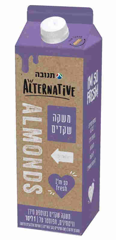 משקה שקדים אלטרנטיב 1 ליטר עדח