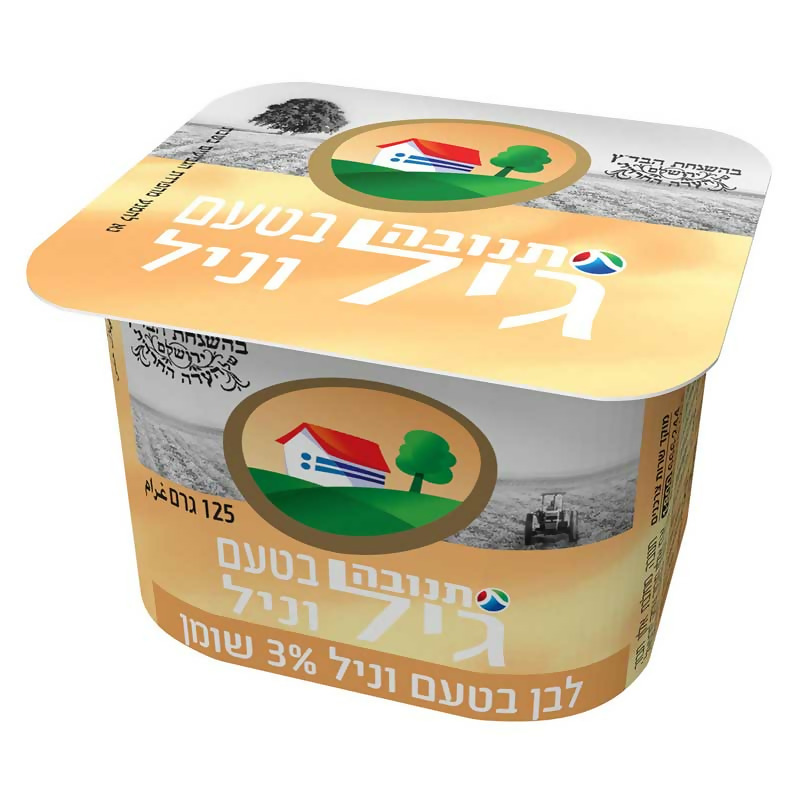 גיל תנובה בטעם וניל 3% שומן 125 מל עדח