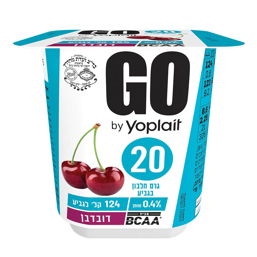 יוגורט חלבון יופלה GO לייט דובדבן 200 ג'