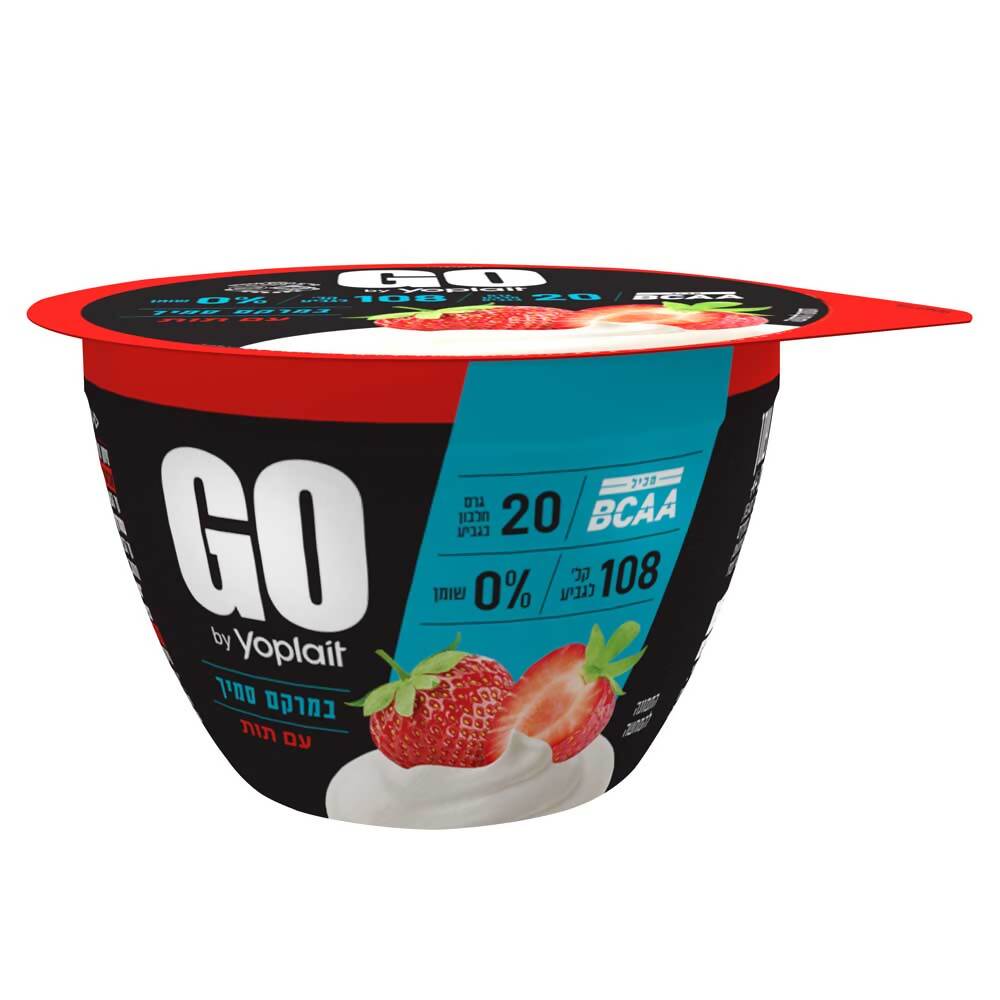 יוגורט חלבון יופלה GO סמיך תות 200 ג'
