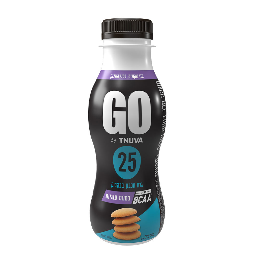 משקה חלבון GO עוגיות 340 מל