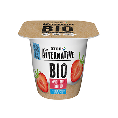 מעדן סויה ביו עם תות אלטרנטיב 150 גרם