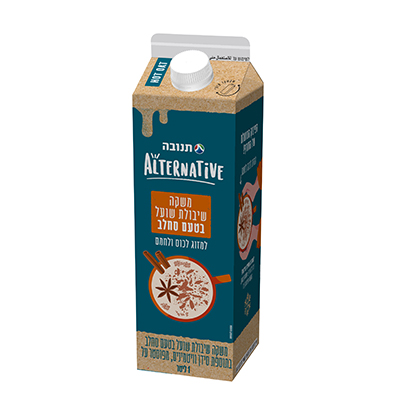 משקה שיבולת שועל בטעם סחלב