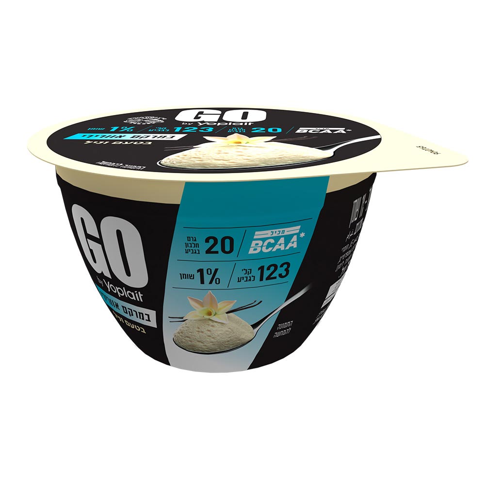 יוגורט חלבון יופלה GO אוורירי בטעם וניל