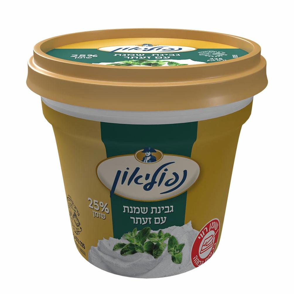 גבינת שמנת נפוליאון עם זעתר 25% 225 ג'