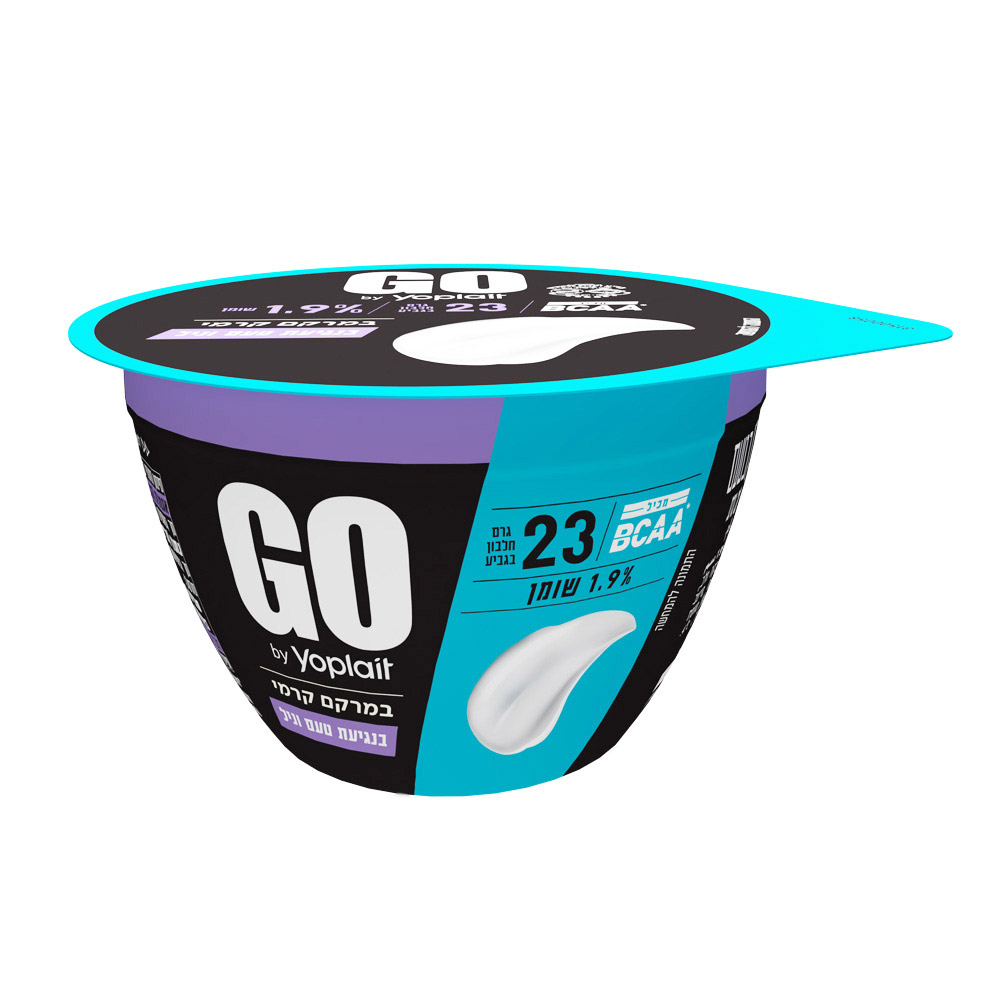 יוגורט חלבון 23 גרם GO בנגיעת טעם וניל