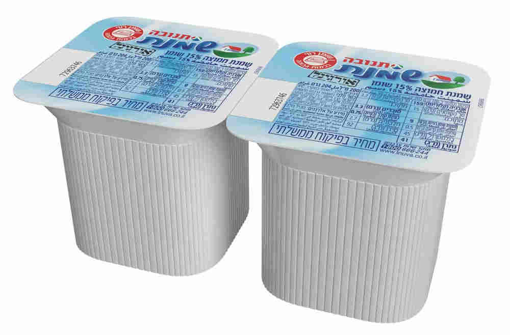 שמנת חמוצה אורגינל 15% 200 מל רבנות