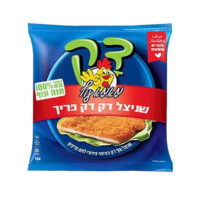 שניצל דק בציפוי פריך מאמאעוף 700גר רבנות