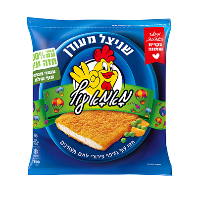 שניצל עוף מעודן מאמא 700 גר רבנות