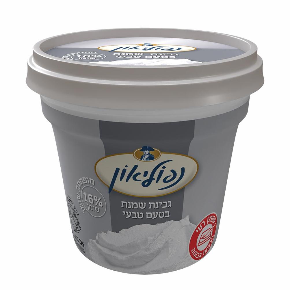 גבינת שמנת נפוליאון בטעם טבעי 16% 225 ג'